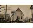 Byron Rowe's House Being Moved