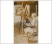 Annie Hood Turner at her Easel