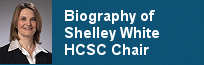 Read the biography of HCSC Chair, Shelley White