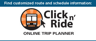 Click n' Ride Online Trip Planner