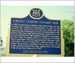 Credit Indian Village Plaque, Erindale