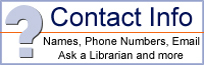 Contact us at the Library