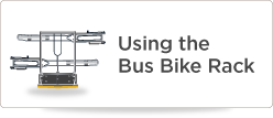 Using the Bus Bike Rack