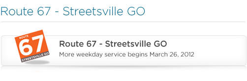 Streetsville GO