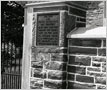 Dixie Union Chapel, Dedication Plaque