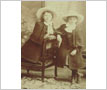 Annie and Naomi Harris, ca 1892, Clarkson
