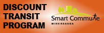 Discount Transit Program - Smart Commute Mississauga