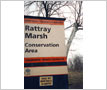 Rattray Marsh Conservation Area, Sign