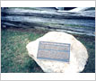 Bradley Museum,  Memorial stone
