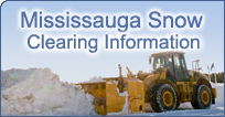 Mississauga Snow Clearing Information