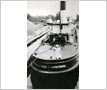 Lloyd Refinery Tug Muscallonge, in the Refinery Slip