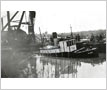 Lloyd Refinery Tug Ajax, Sinking in Harbour