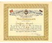 Document: Certificate from Serbian Relief Fund