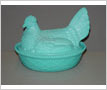 Hen in Basket Container