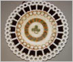 Milk Glass Plate