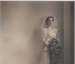 Photograph: Barbara Sayers Gooderham in her wedding dress