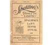 Booklet: Spaldings Lawn Tennis Annual