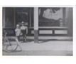 Photograph- Dawna & Tom Weaver in front of Weaver Bros. General Store, Lorne Park