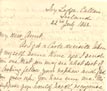 Letter: John Alexander to Mrs. J.B. Harris July 22 1862