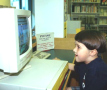 Boy at computer