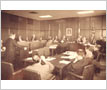 Town of Mississauga 1968 Council in Chambers, Cooksville