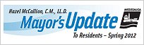 Mayor's Update - Spring 2012