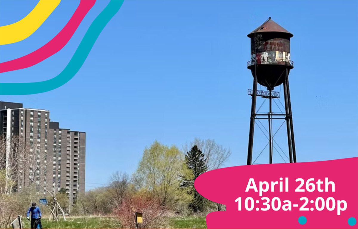 A park around the Small Arms Inspection Building