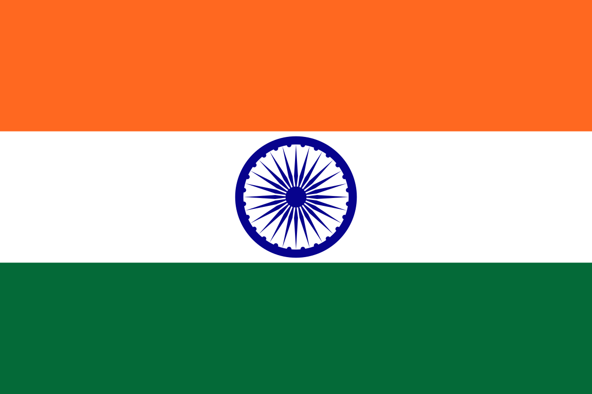 The National flag of India