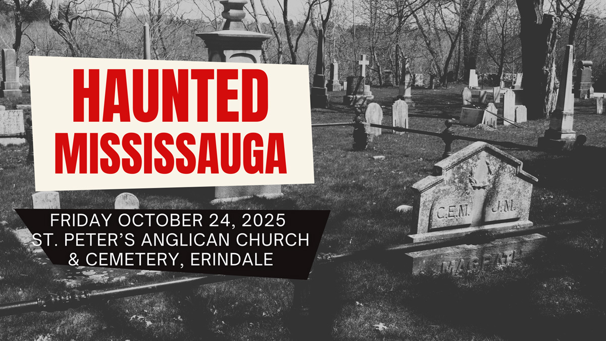 Black and white photo of a cementaryy 