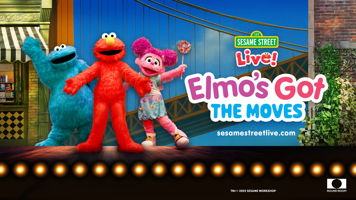 Cookie Monster, Elmo and Abby Cadabby