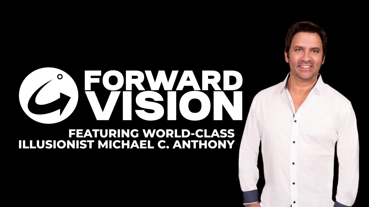 Event logo with Forward Vision conference logo