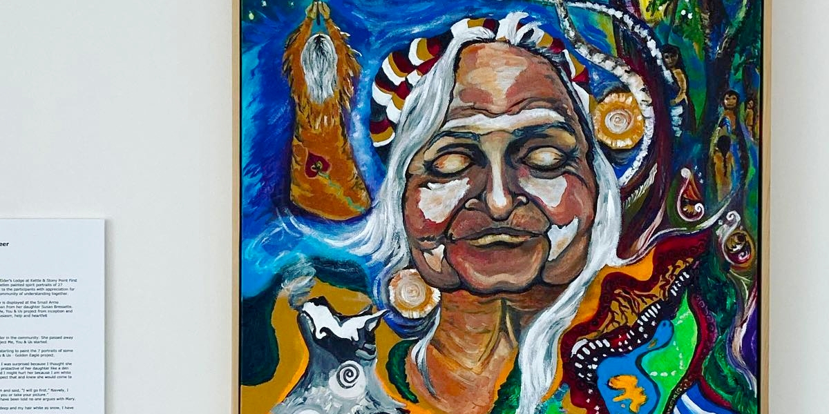 Save the date graphic for Exhibition