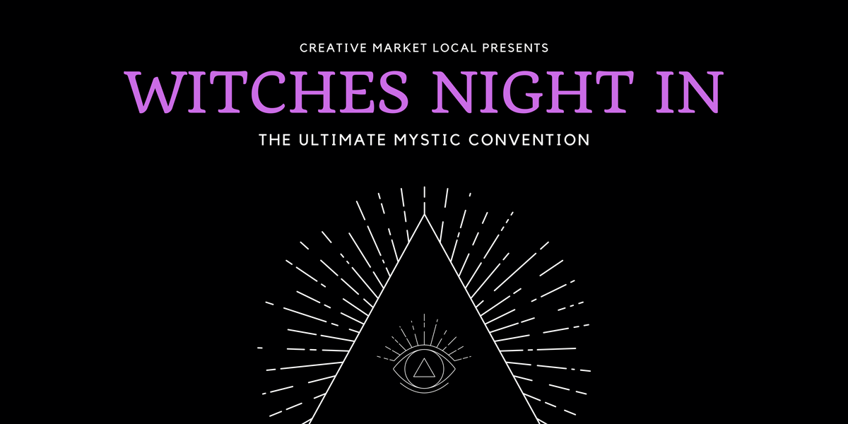 Event graphic for Witches Night In.