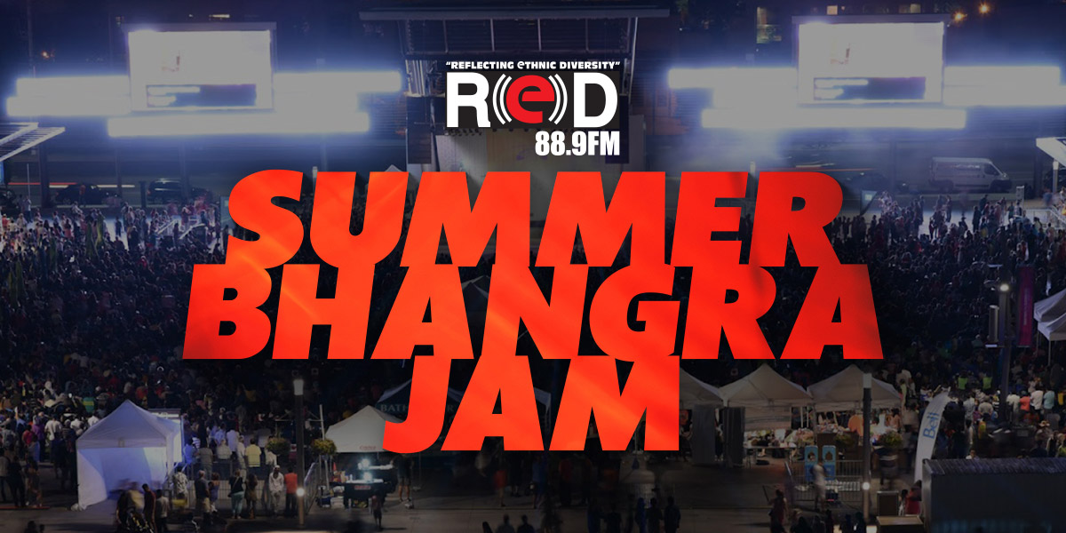 Event logo for RED FM ‘Summer Bhangra Jam’