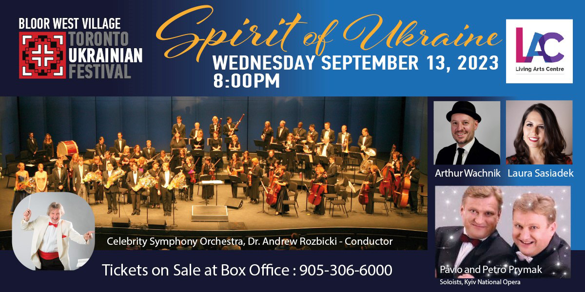 Spirit of Ukraine event poster