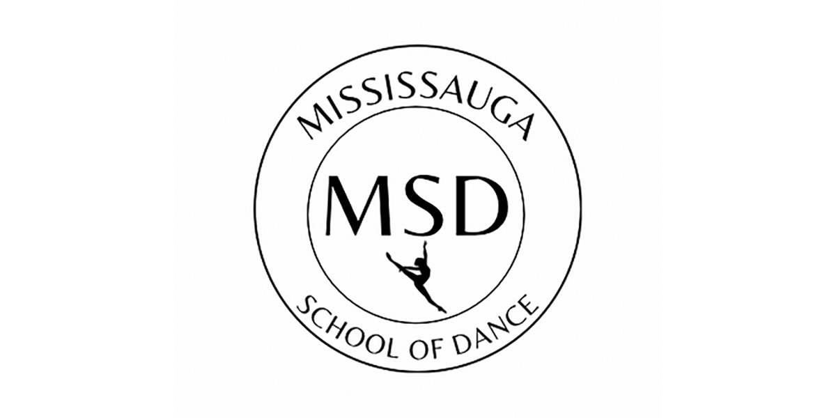 Mississauga School of Dance logo.
