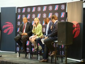 Mayor welcoming NBA D-League