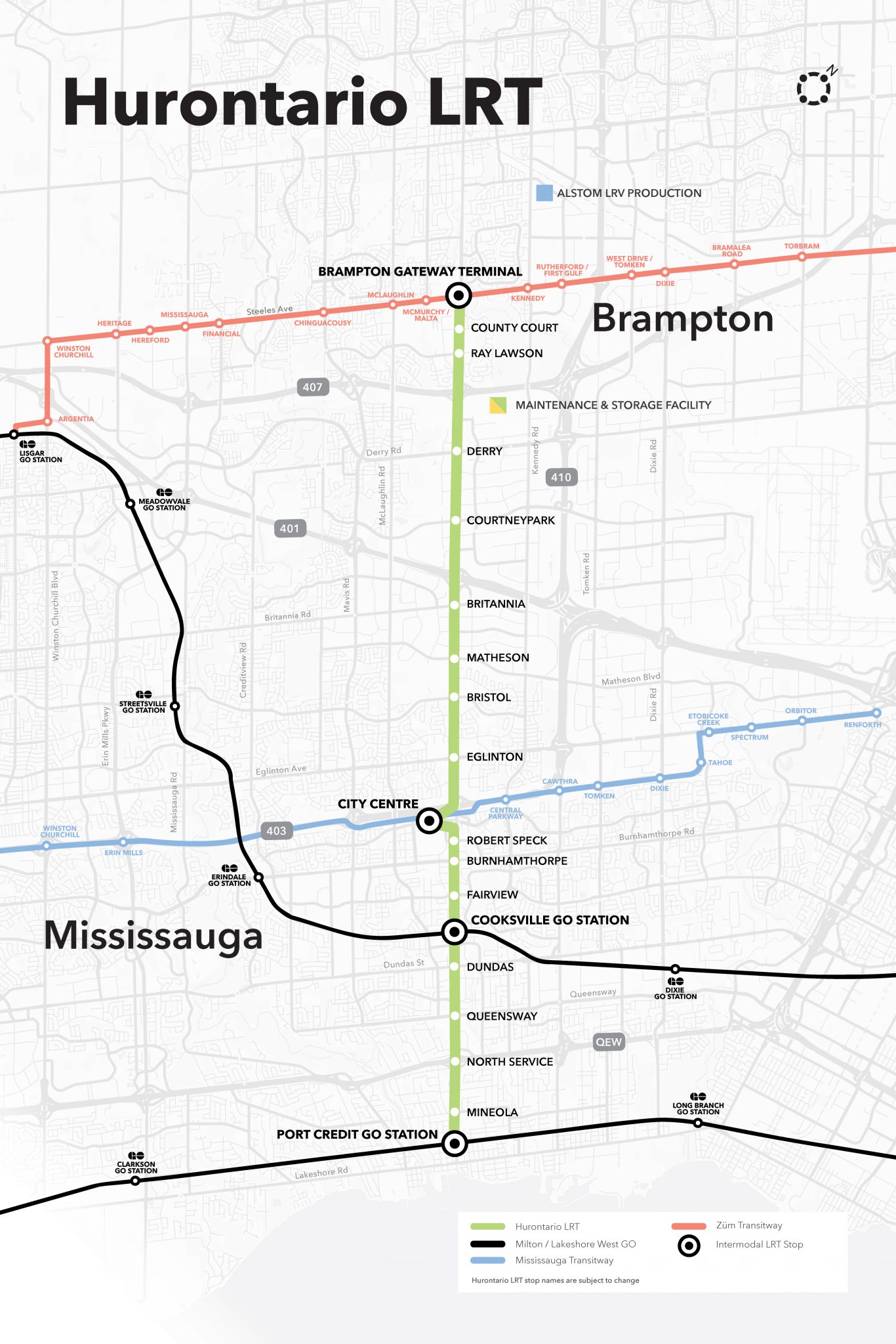 Hurontario Light Rail Transit City of Mississauga