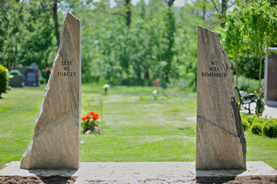 Memorial at Streetsville Cemetery