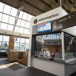 City Centre Transit Terminal information booth