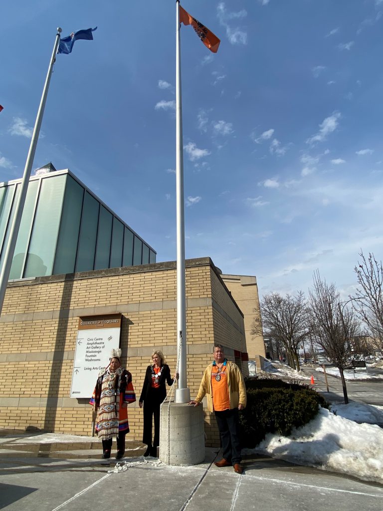 Every Child Matters Flag Raised Permanently in Mississauga City of