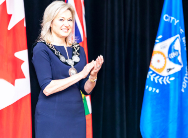 Mayor Bonnie Crombie