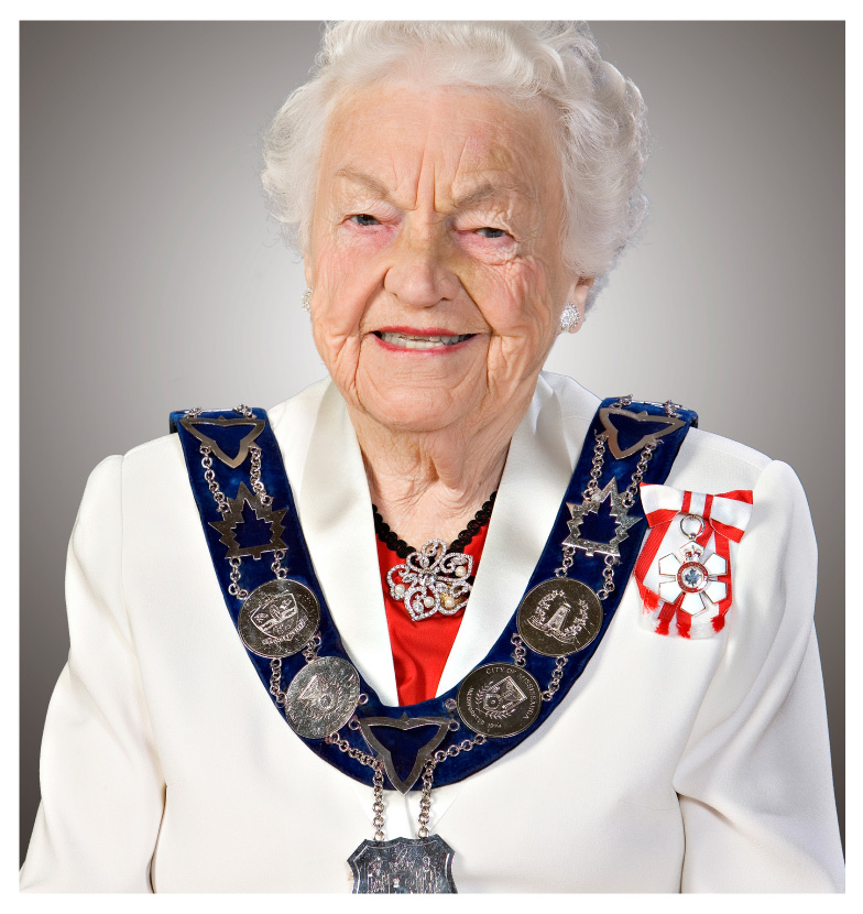 Hazel McCallion, former Mississauga Mayor.