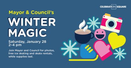 Mayor and Council's Winter Magic on January 28, 2023 at Mississauga Celebration Square