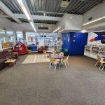 A children's area in a library