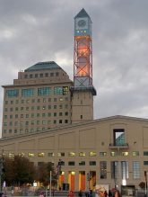City Hall and the Clock Tower of the City of Mississauga