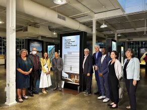 Winners and jury members at the Mississauga Urban Design Awards 