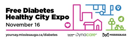Unisciti a noi all’Healthy City Diabetes Expo e aiutaci a costruire la strategia sul diabete di Mississauga – Città di Mississauga