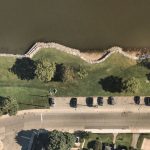 Aerial view of Marina Park