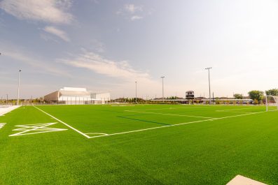 Soccer pitch at Mattamy Sports Park